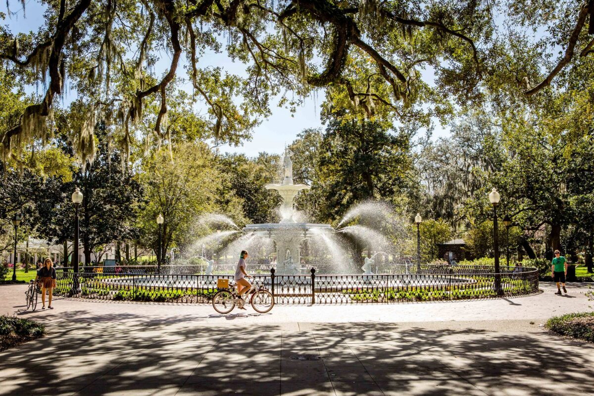 Wish you were here: Savannah, Georgia’s Forsyth Park