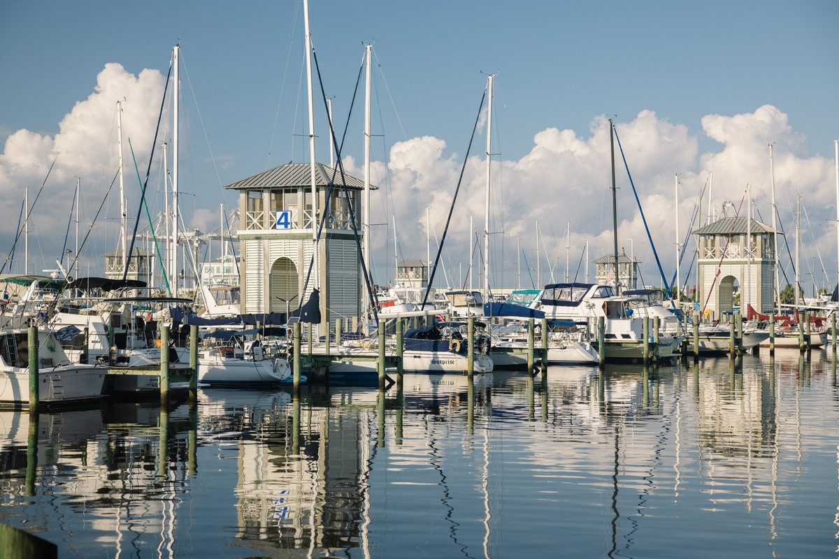 A marina in Gulfport