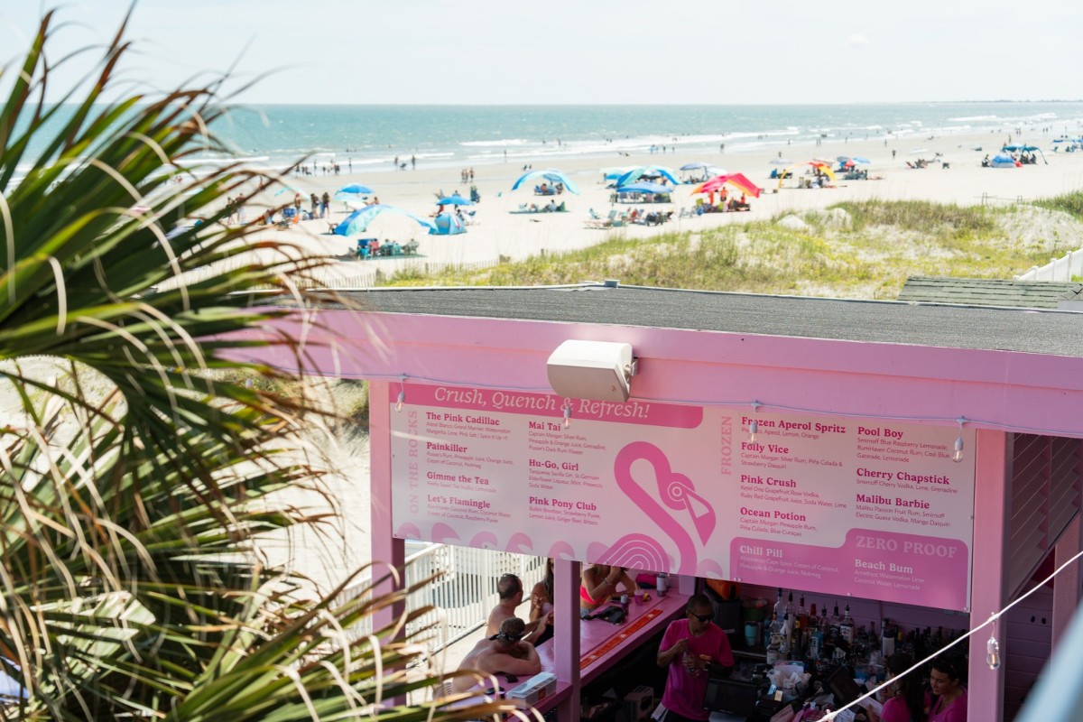 Pinkys on the Beach in Folly Beach, S.C.