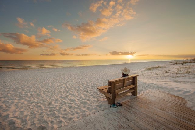 Sunset at Grayson Beach, Florida