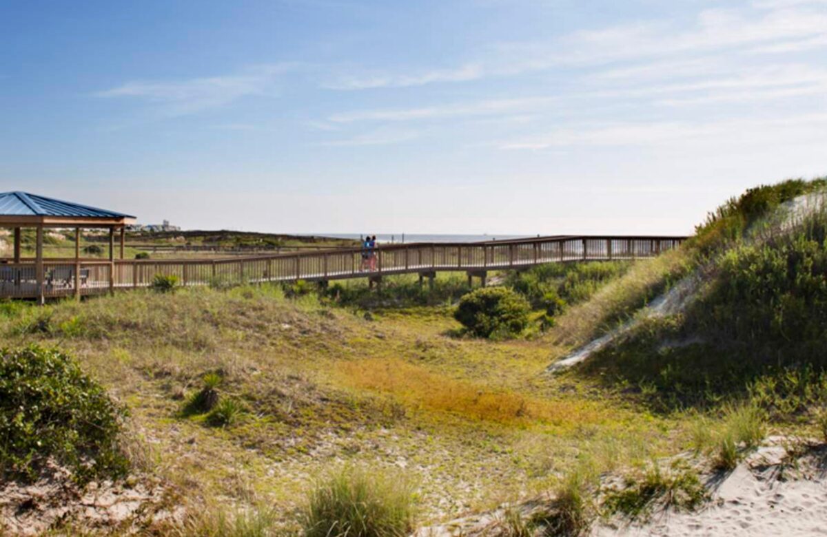 South Beach at Bald Head Island, North Carolina