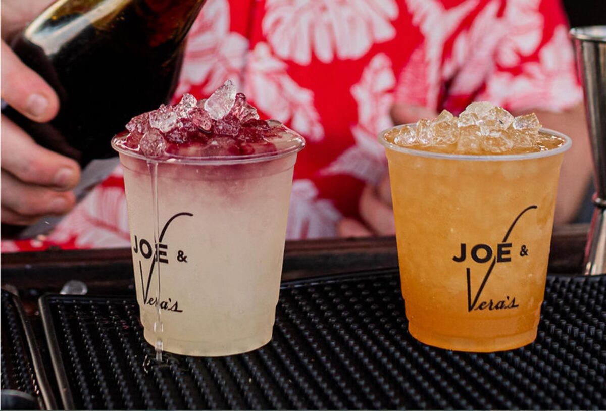 A cocktail from Joe & Vera's in Savannah, GA