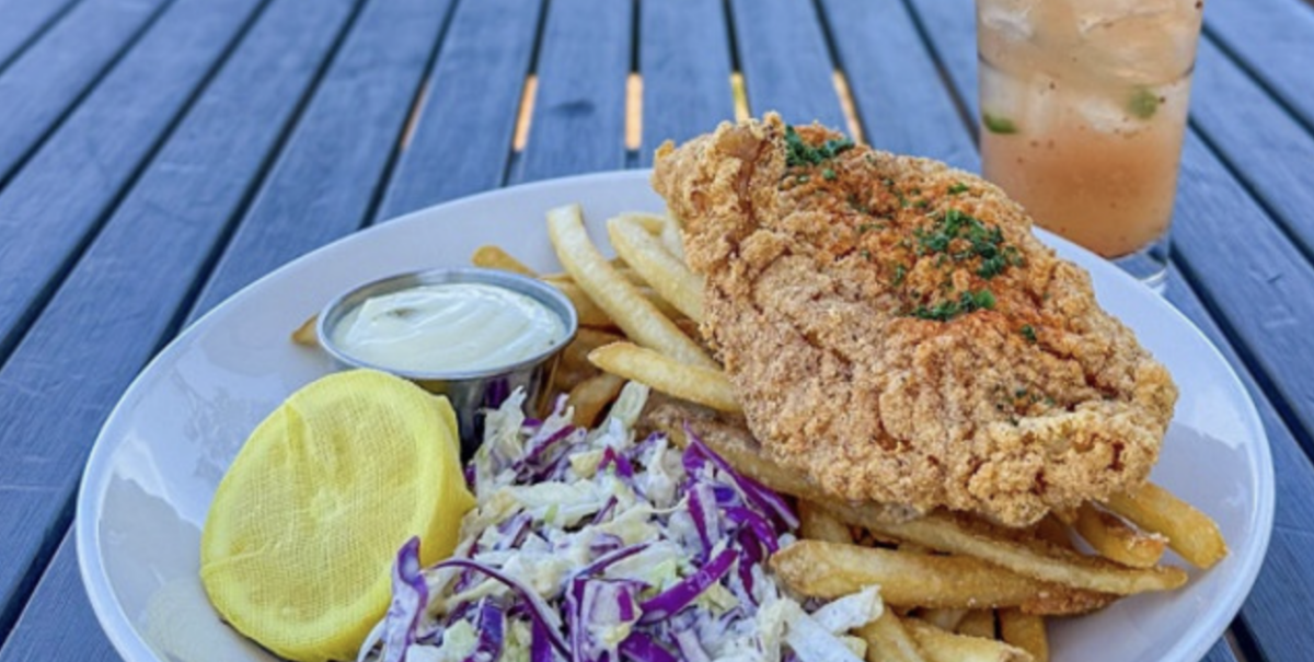 Seafood at Zeke's Restaurant, Alabama