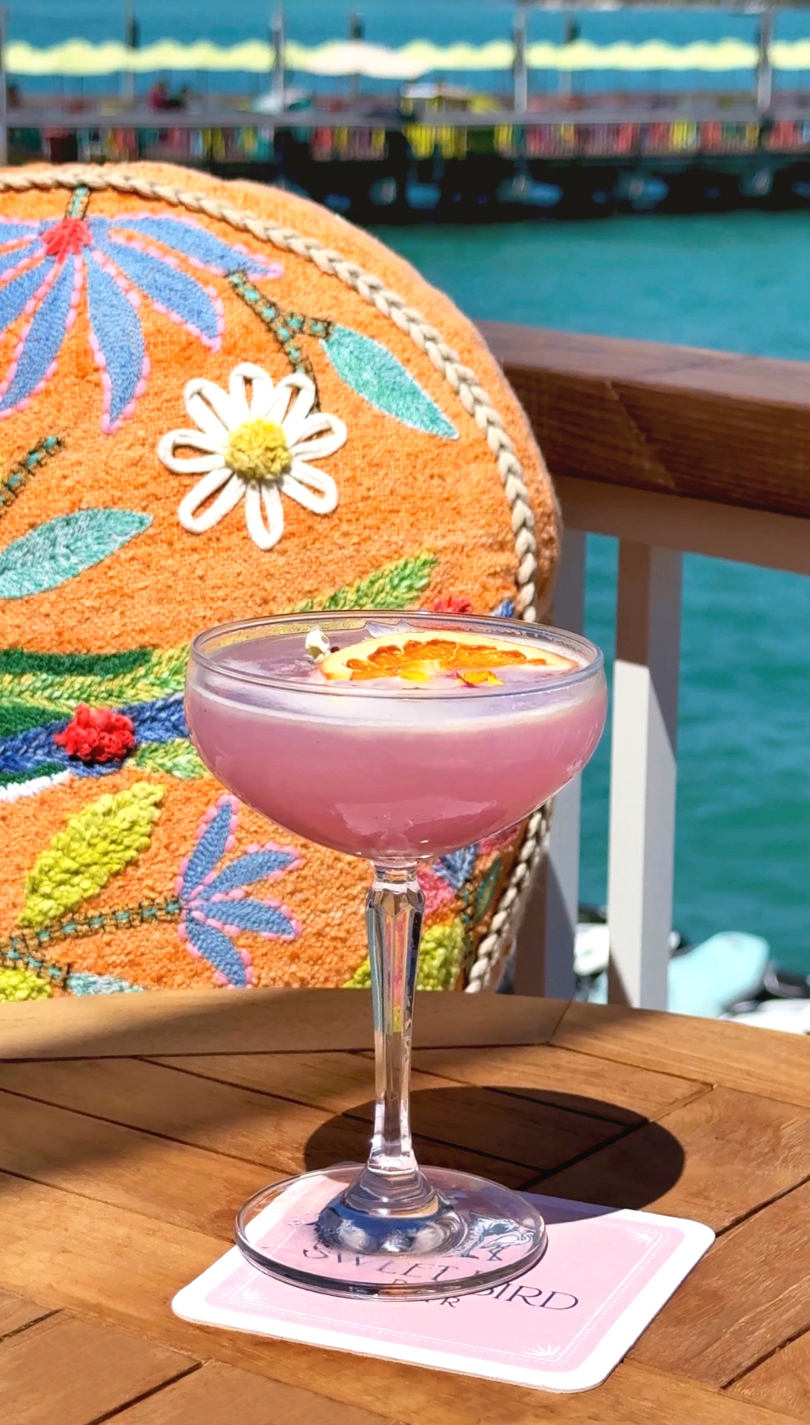 Cocktail from SweetBird in Key West Florida